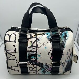 L.A.M.B By GWEN STEFANI Walderston Signature Lamb For Life PVC Leather Satchel